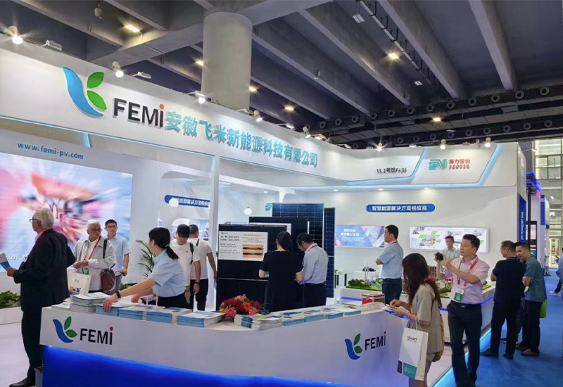 Femi Energi Baru Bersinar di Pameran Industri Fotovoltaik Tenaga Surya dan Penyimpanan Energi di Guangzhou